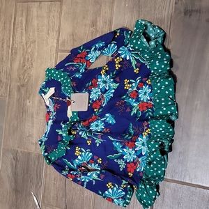 Matilda Jane Blue Floral Kids Dress